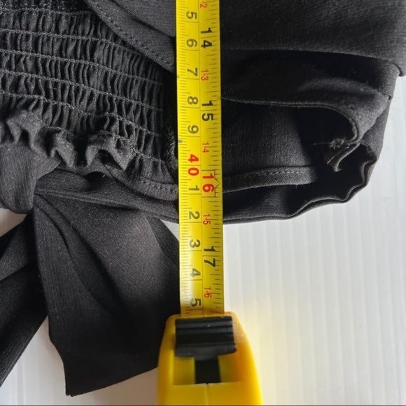 ZARA LINEN BLEND KNOTTED TOP | 3067/485 | - Picture 3 of 5